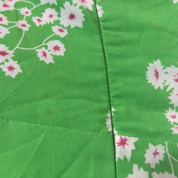 Love Harmony Green Floral Maxi Dress Womens Size Small lime green new w tag - Picture 11 of 12